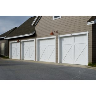 Portes de garage 2 vantaux PVC