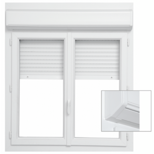 Fenêtre et porte-fenêtre en PVC Alta Décor avec coffre volet extérieur